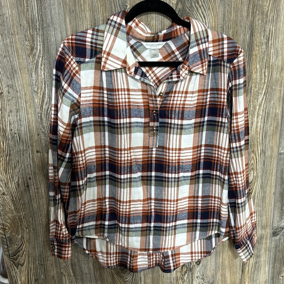 Lot of 4 Shirts! Petite Large Flannels - Picture 4 of 7